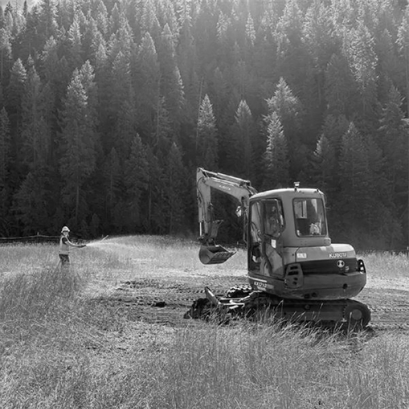 MFA Employee in the field, Oregon