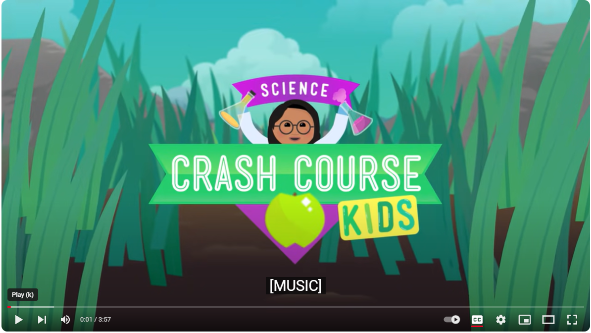 Video Science Crash Course Kids