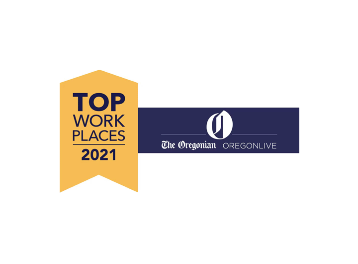 Top Workplaces 2021 badge