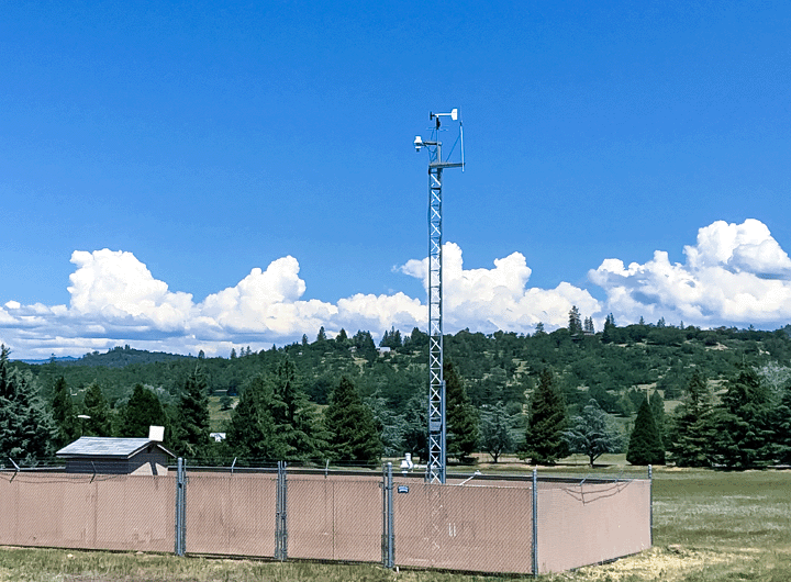 Air monitoring station