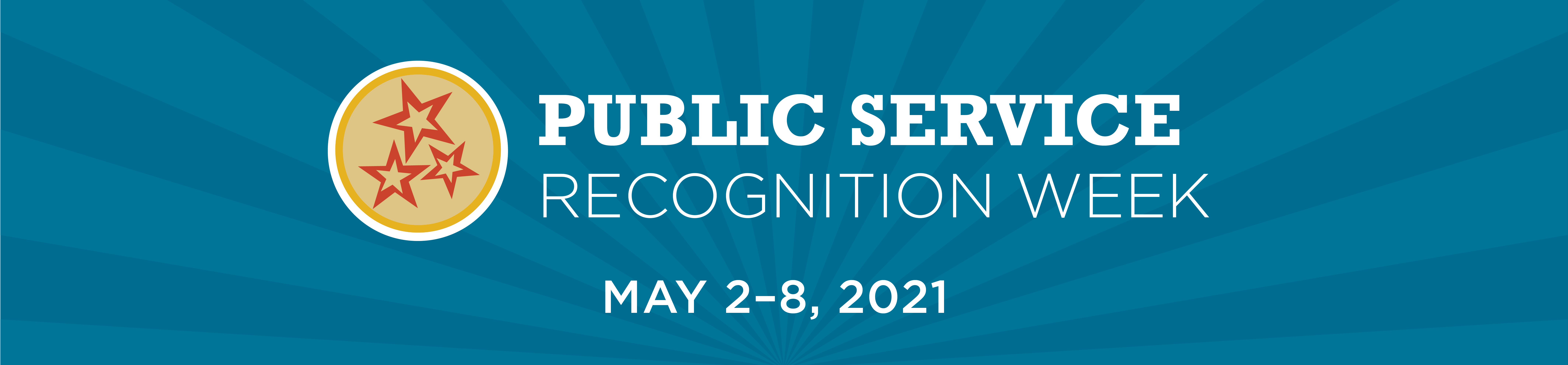 banner reading "Public Service Recognition Week"