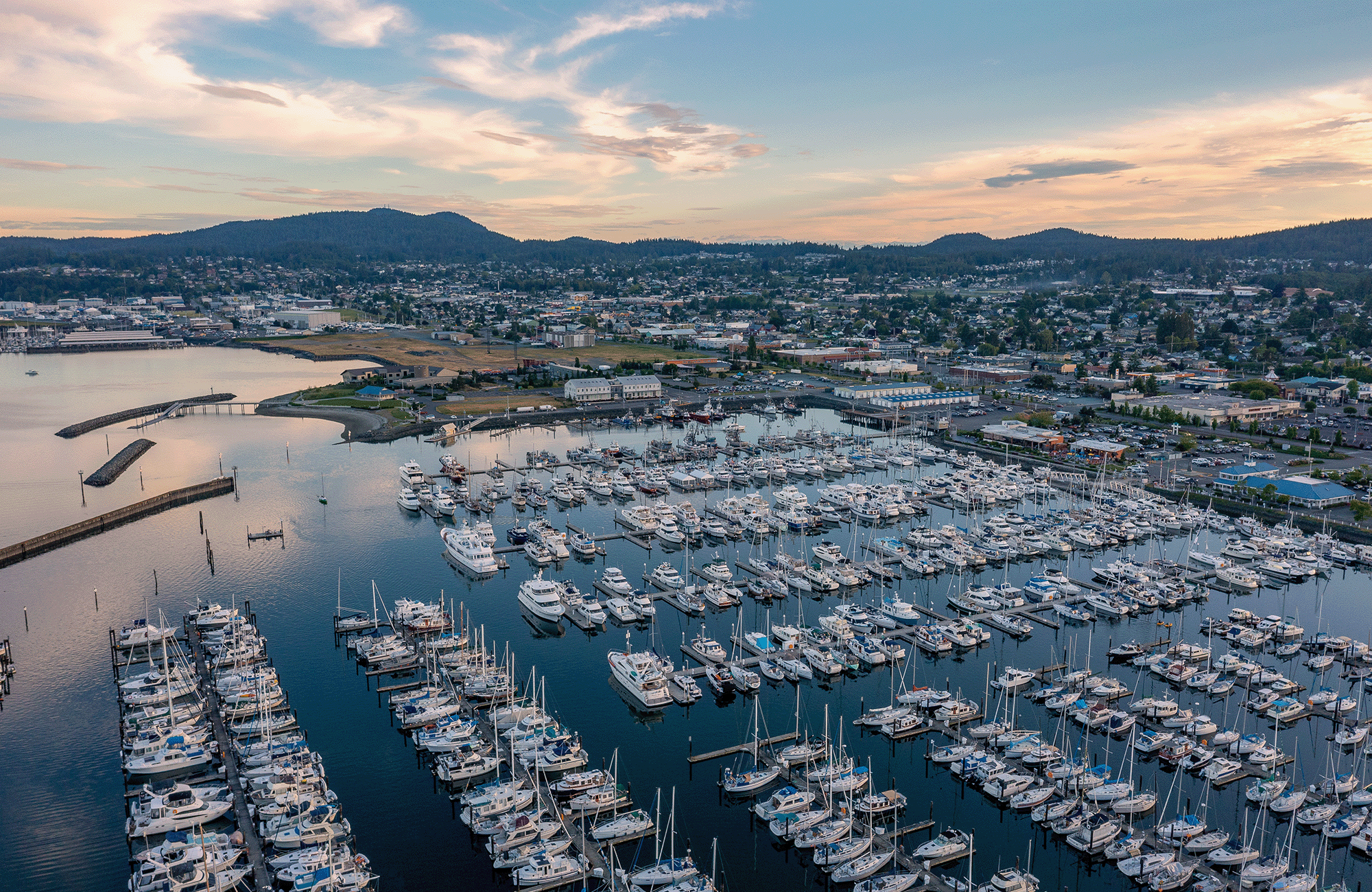 Port of Anacortes Marina areal.